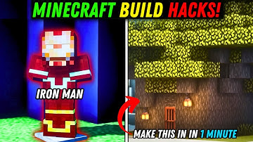ULTIMATE Minecraft OP Build Hacks Ideas!!🤩 In 1.20 Update!!