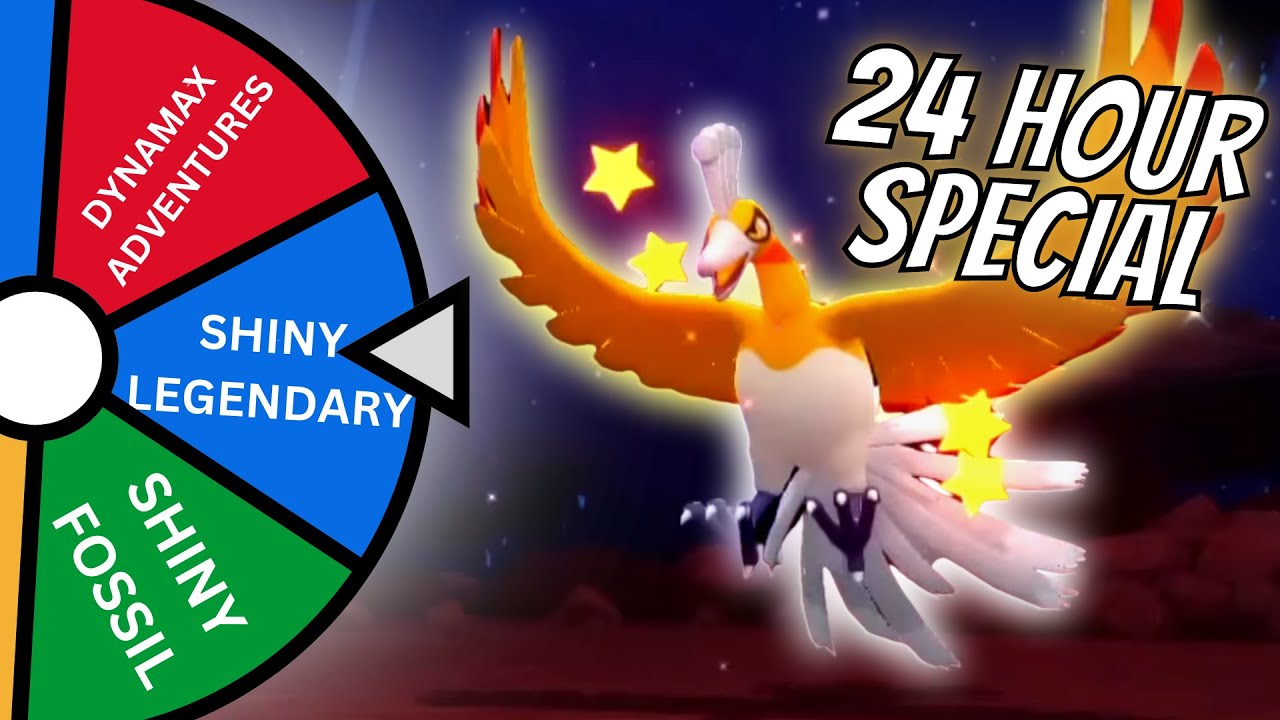🔴LIVE - Shiny Hunting for 24 HOURS! Wheel decides what I Shiny Hunt!