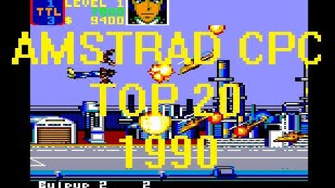 Amstrad CPC - Top 20 games (1990)