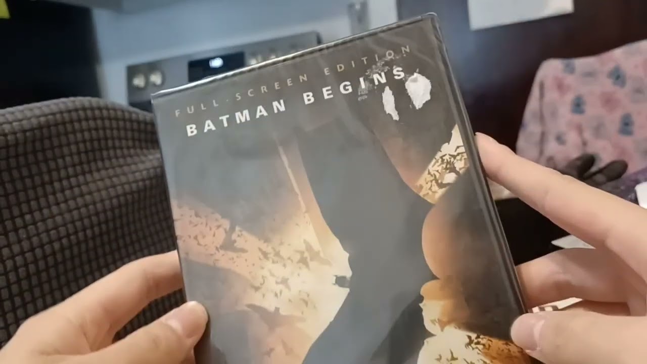 Unboxing Batman Begins (Full - Screen Edition)