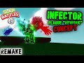 Infector  plague rework concept remake slap battles  roblox