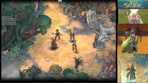 Tree Of Savior - Cleric - Heal and Cure Mines Spam