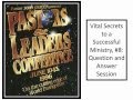 John Osteen's 1996 Pastors & Leaders World Conference #8: Question and Answer Session