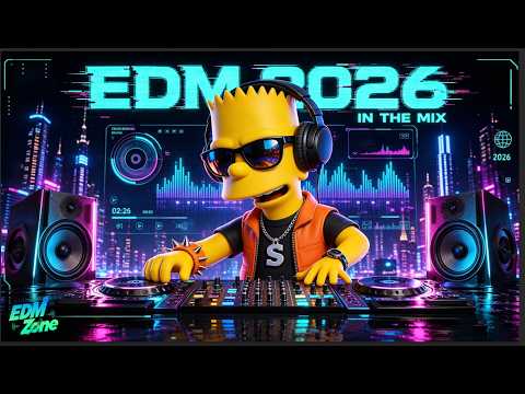 EDM mix 2026: Pop Music Remixes:&The World's Top 100 DJs🔥Alan Walker，Peggy Gou，Charlotte de Witt