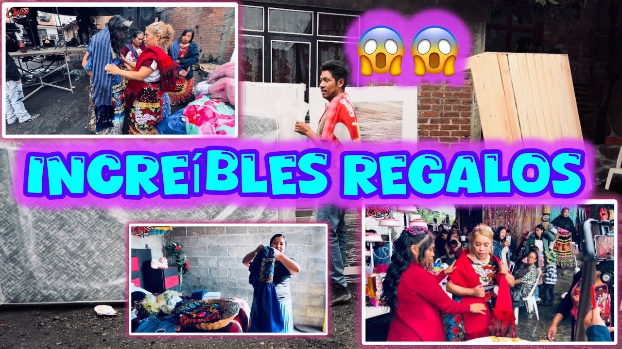 ASÍ FUE FIESTA DE XV AÑOS DONDE ACOMPAÑAMOS A LOS PADRINOS A ENTREGAR ESTOS INCREÍBLES REGALOS😱🤩😍