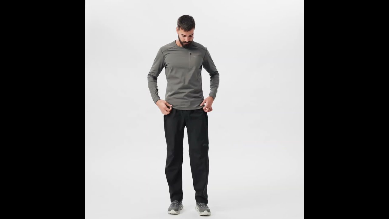 Preview of Arc'teryx Rho LT Crew Neck Base Layer Top - Men's Video
