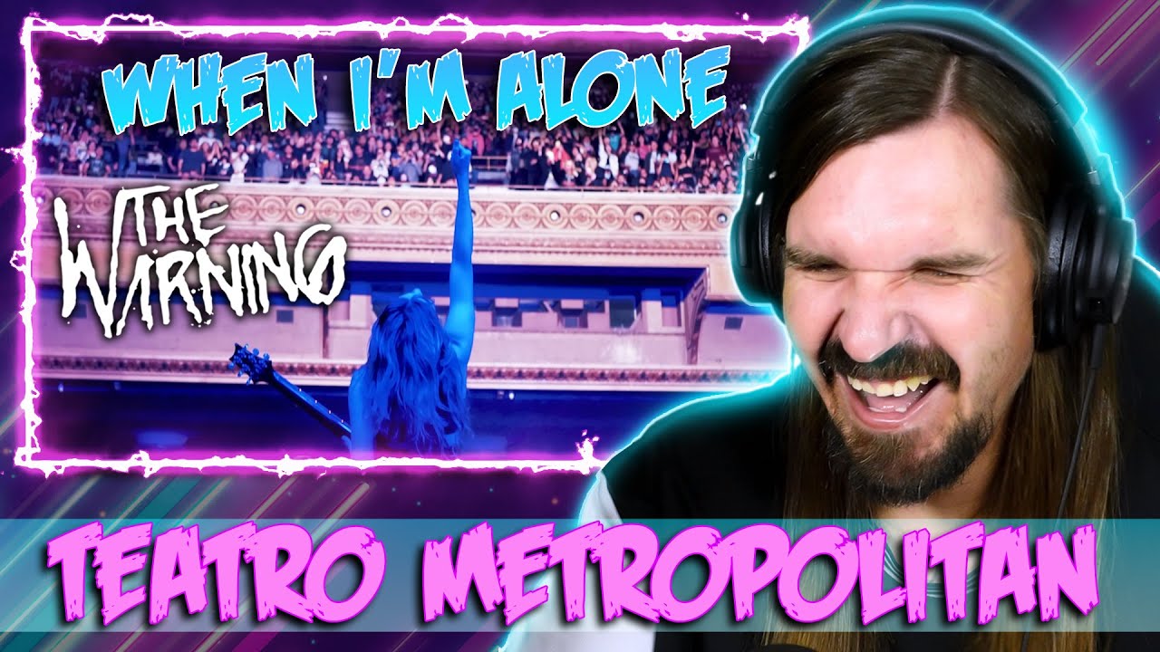 *Drummer Reacts* The Warning - When I'm Alone | Live at Teatro Metropolitan
