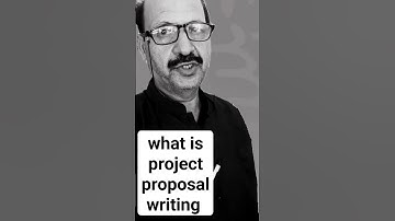 What is Project Proposal Writing