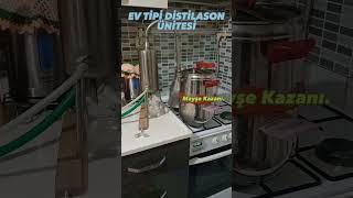 Etil Alkol Ev Tipi Distilasyon Ünitesi.
