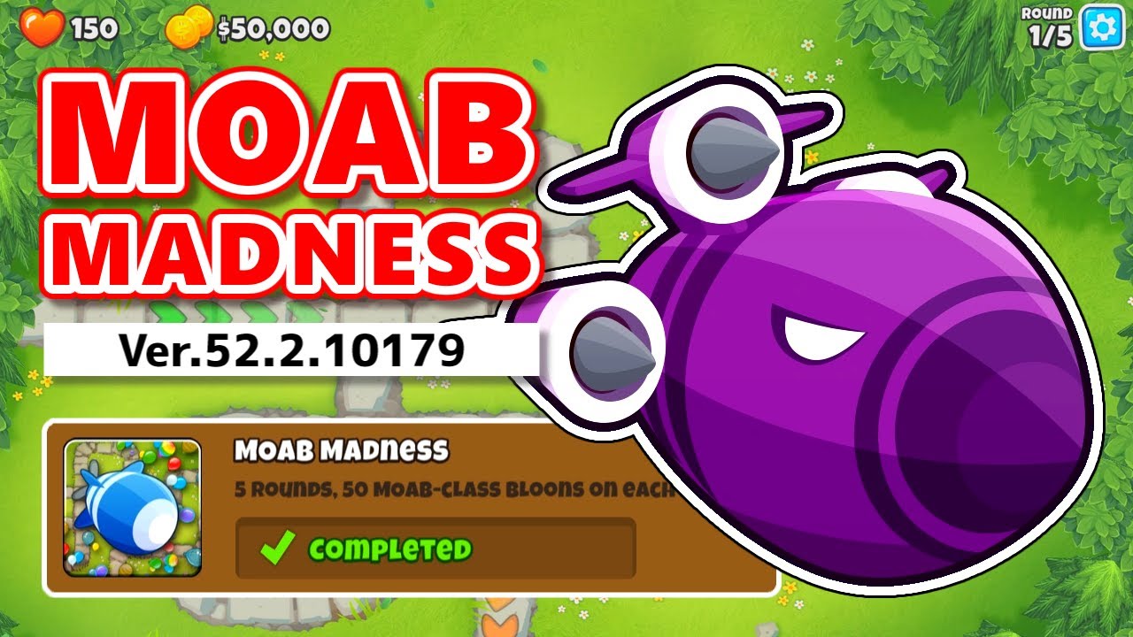 BTD6 - MOAB Madness / Quest Walkthrough (No Monkey Knowledge)