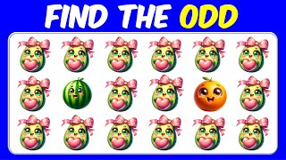 【Emoji Puzzle For Genius : Find the Odd Emoji One out】Can you Spot the Odd Emoji in 15 seconds? #120