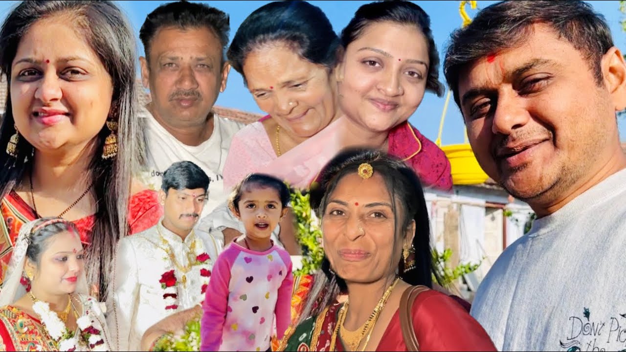 Maa n papa ko Pehli bar dat lagai😝Kinjal aur rinkal chali dulhan dekhne💞Gao k masti wale friends😅