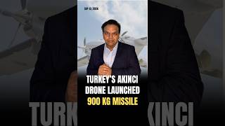 Turkey’s Akinci Drone Just Launched 900 kg Missile #iran #iranisraelwar #iranwar #missiles #turkey
