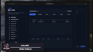 FiveM Police MDT #fivem #mdt