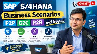 SAP S/4HANA Business Scenarios | P2P, O2C, R2R & Real-World Examples