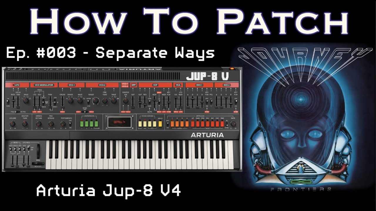 Recreating the synth sound from Separate Ways - Journey - YouTube