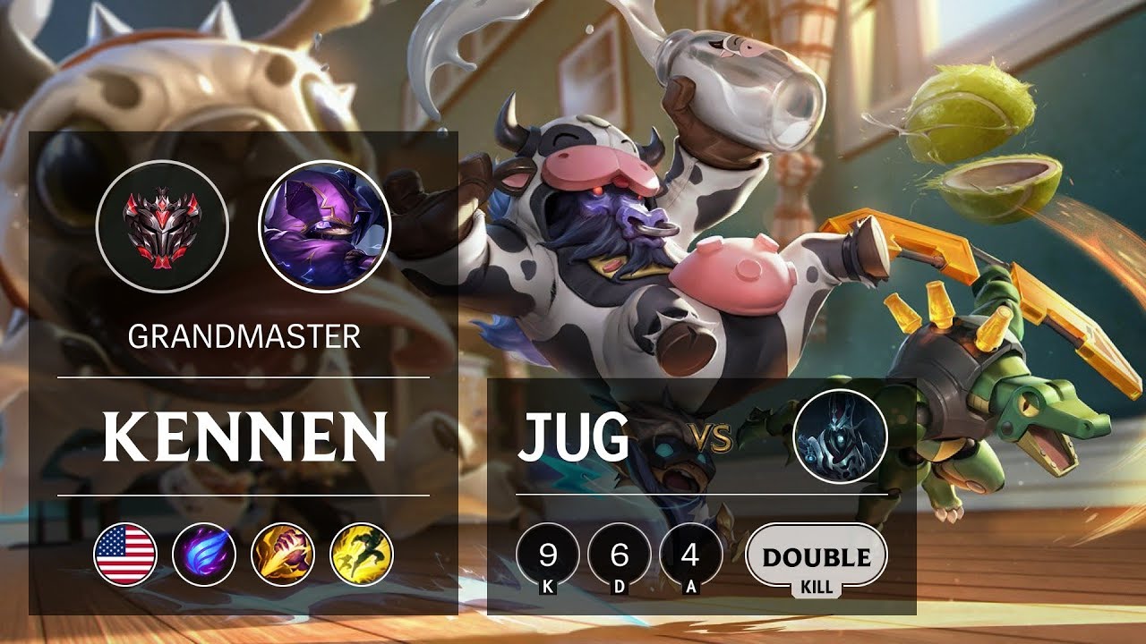 Kennen Jungle vs Karthus - NA Grandmaster Patch 9.14