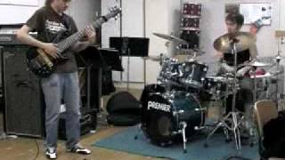 Video thumbnail of "Super Mario on Drums&Bass by: Vilhelm and Jay"