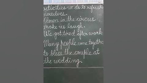 LOVELY PUBLIC SR. SEC. SCHOOL CLASS 2 CHAPTER - RECREATION