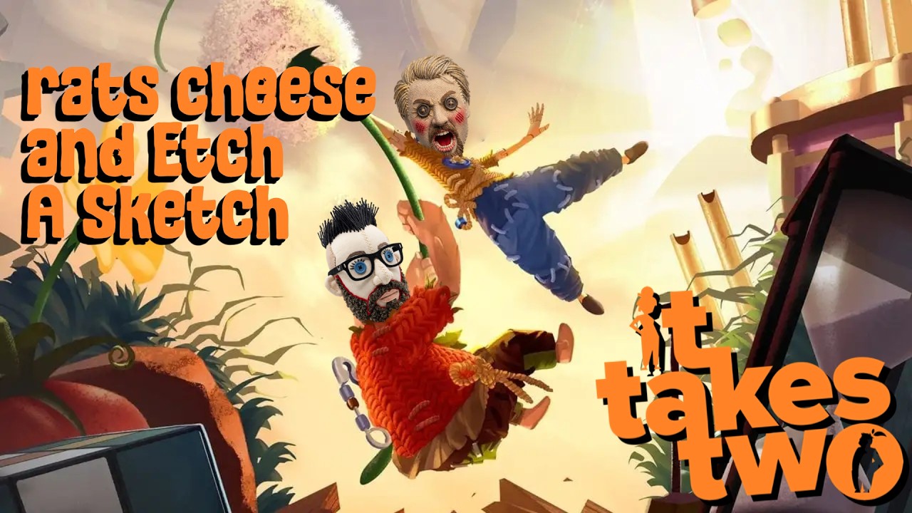 Rats Cheese and Etch A Sketch (It Takes Two Gameplay)