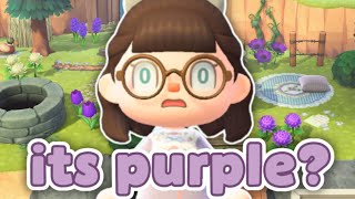 finally getting back to decorating my cottagecore island! 🪻