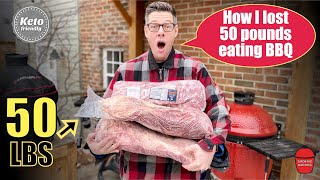 I lost 50lbs on a BBQ diet.  Keto friendly BBQ meal ideas for your new years grill resolutions diet
