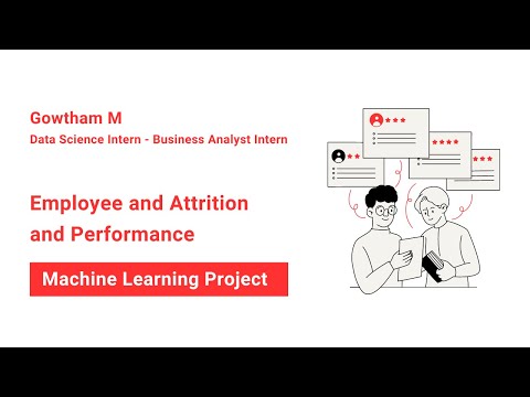 Employee Performance Analysis using Machine Learning with Python | Internship Projects #internships