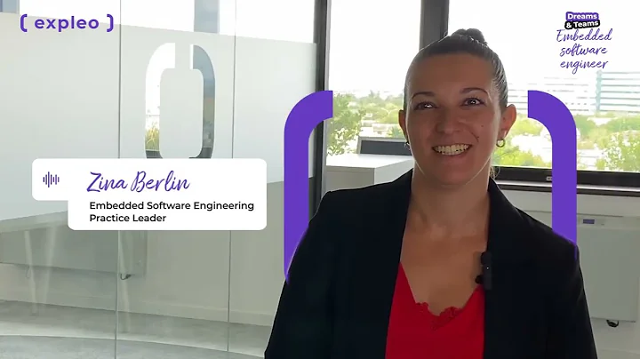 Embedded Software Engineer, Zina Berlin, tell us what life is like at Expleo (EN)