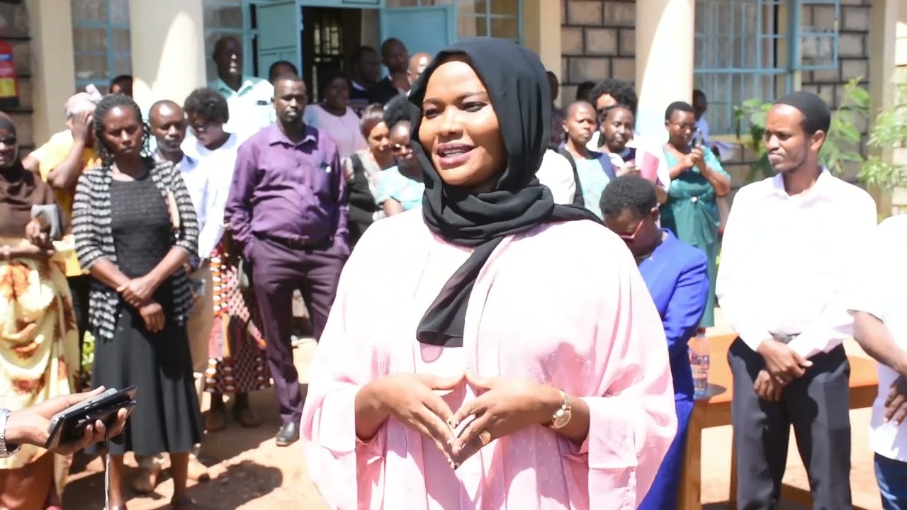 Women member of parliament Mumina Bonaya has stepped in to ensure no girl skips school