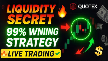 Liquidity 🔥 Strategy in Binary Options - 99% Winning Live Trading”
