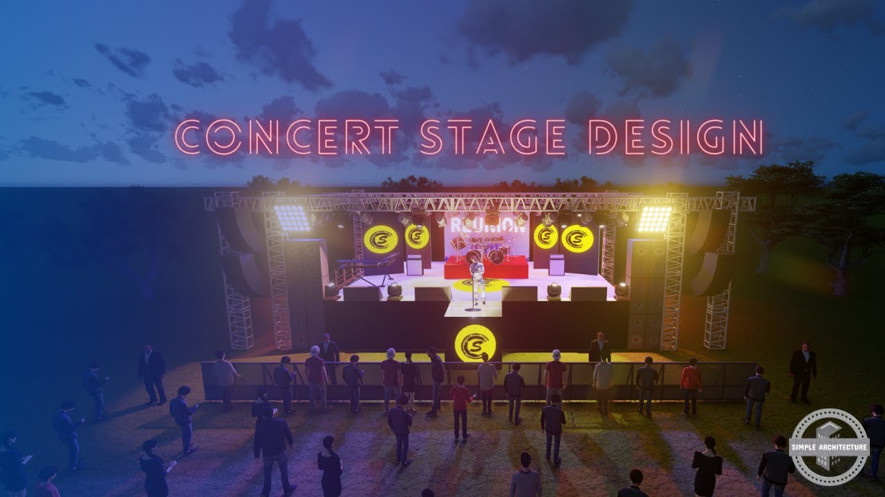 CONCERT STAGE DESIGN BY SIMPLE ARCHITECTURE