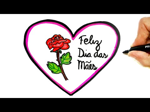 COMO FAZER CARTÃO DE DIA DAS MAES
