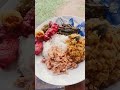 පාට පාට බත් එකක්😋😋#foodlover #rice #curry #breakfast
