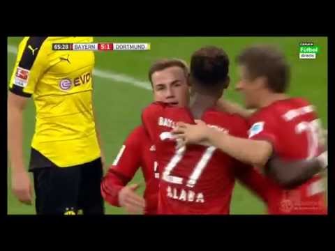 Bayern Munich 5-1 Borussia Dortmund (8 Bundesliga 2015/16)