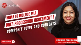 What to Include in a Data Processing Agreement: A Complete Guide