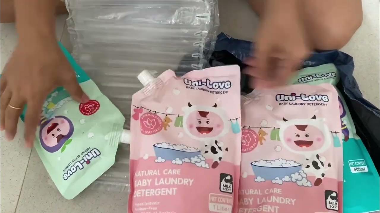 Unilove Baby Essential Unwrapping/Baby Laundry Detergent,Baby Feeding Bottle Cleanser unilove