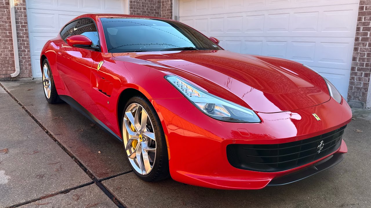 Rosso Corsa 2019 Ferrari GTC4Lusso T Прогулка
