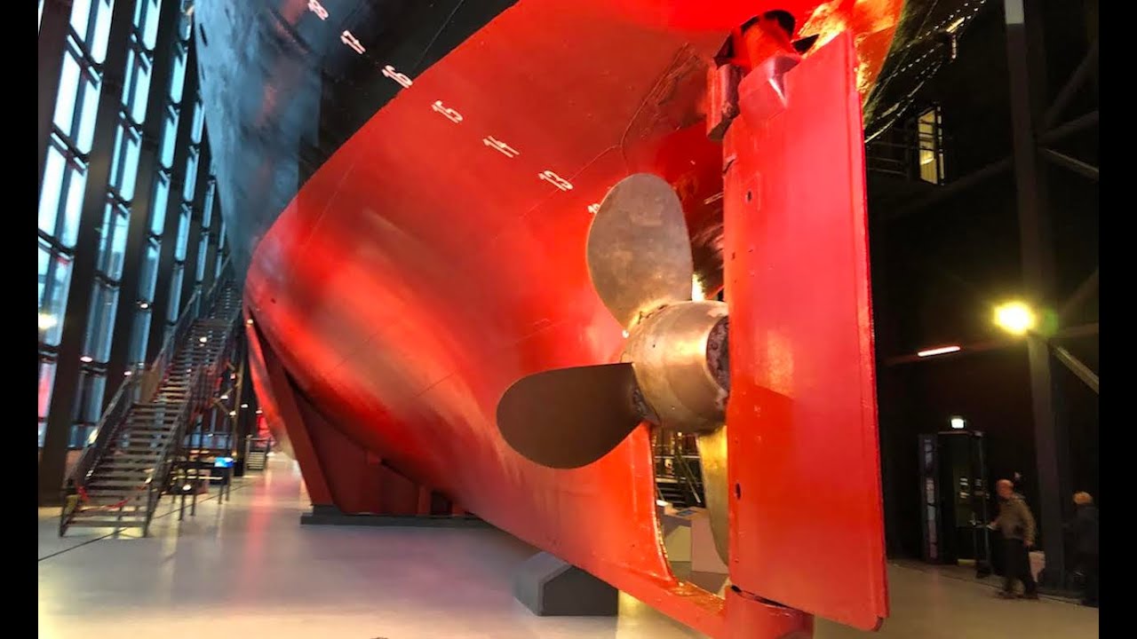 Hurtigrutemuseet på  Stokmarknes med ms 