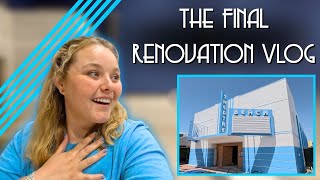 Finale Renovation Vlog ~ The Beach Theatre Renovation Ep. 10