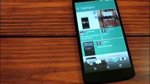 How To make Nexus 5 look like HTC One Sense6