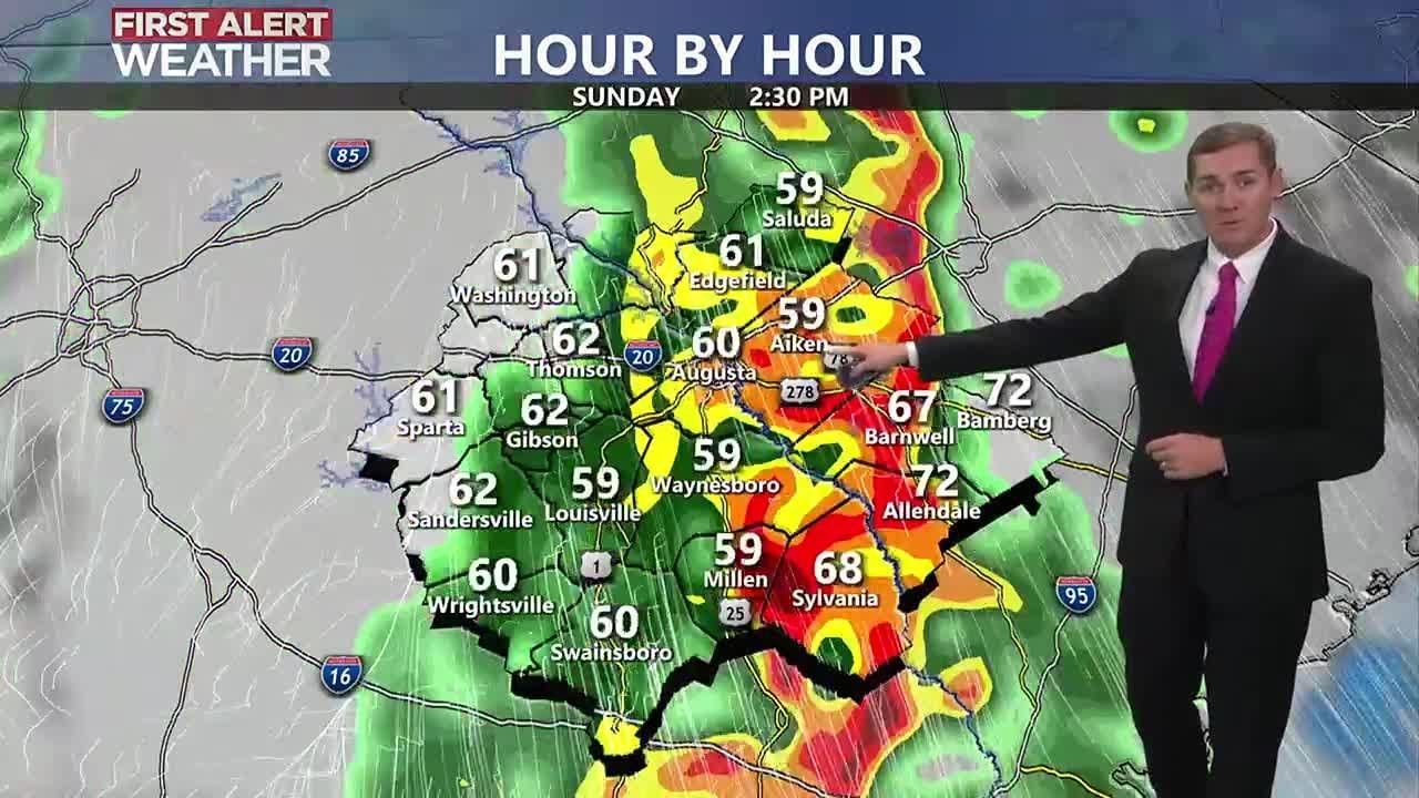 Riley's 4 PM Forecast - FIRST ALERT SUNDAY FOR SEVERE STORMS - YouTube