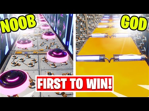 I was the FIRST person to beat this HACKER Deathrun... (Fortnite Creative)