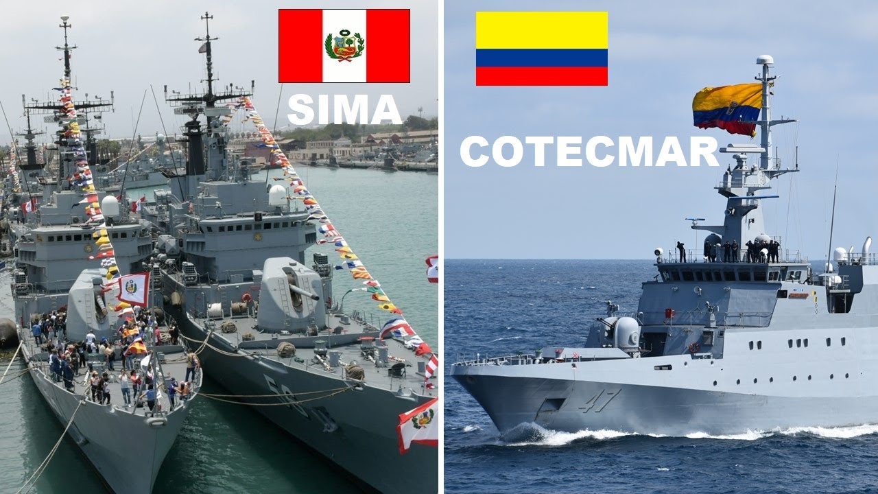 Buques Fabricados en Colombia vs Buques fabricados en Perú.