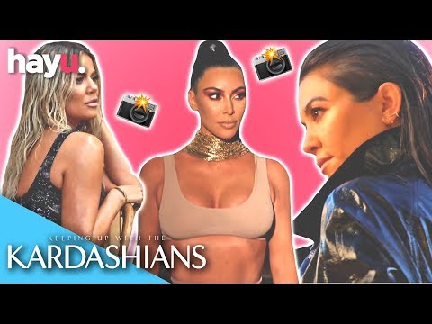 Video: Kardashian Søstre Nye Klokke Calvin Klein