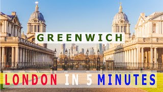 🇬🇧 GREENWICH.CUTTY SARK.GREENWICH MARKET.GREENWICH MEAN TIME.London walks 2023.London in 5 Minutes!