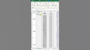 IF函数为表格分段添加序号的方法 #official #excel #office #shorts #short #if #if函数