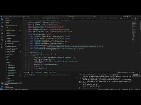 (React & .NET)
