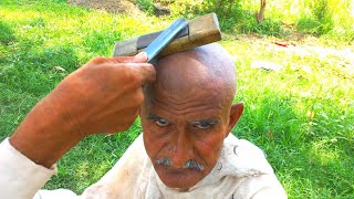 Asmr Head Shave Part 15 Relaxing Straight Razor Shaving Soundsasmr Dani