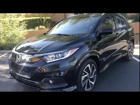 2020 Honda HRV sport review - YouTube