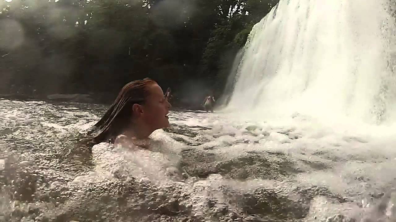 roswell mill waterfall